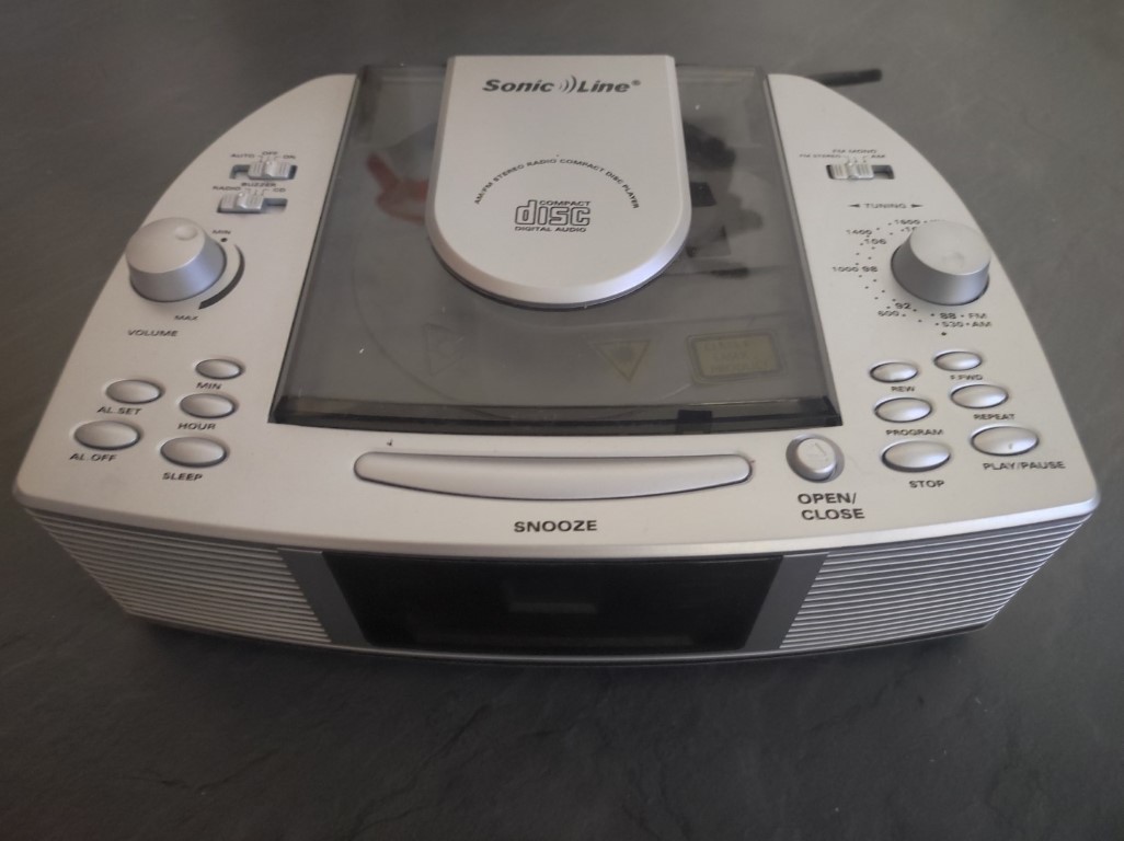 Lecteur CD &amp; Radio réveil